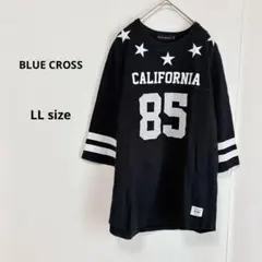 BLUE CROSS Tシャツ　LL ブラック　五分袖　キッズ170相当のサムネイル