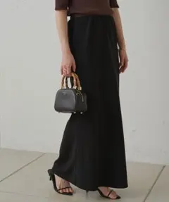 美品 LOUNGEDRESS 洗える カットジョーゼットマーメイドスカートのサムネイル