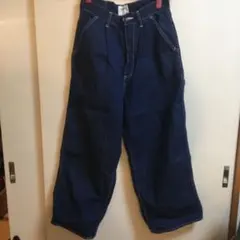 エイチユニット ワークデニム クラウンサイズ ペインターパンツ　1