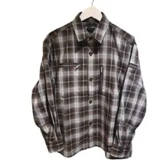 GU × UNDERCOVER ジップポケットシャツ M チェック