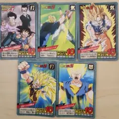 ドラゴンボールZ カードダス 5枚セット - メルカリ