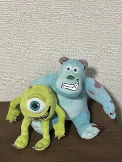 モンスターズインク サリー マイク ぬいぐるみセットのサムネイル