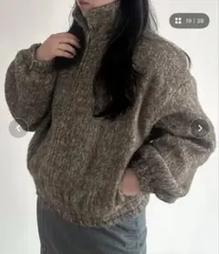 apres jour mignon シャギーアウター シティ 韓国