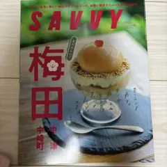 SAVVY 10月号 梅田 中崎町