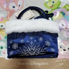 ☆新品タグ付き♪しまむら　ちはる　アナ雪　バッグ　家族の思い出　ファー☆