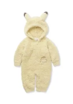 【新品未使用】ジェラピケ ポケモン ピカチュウ ロンパース ベビー