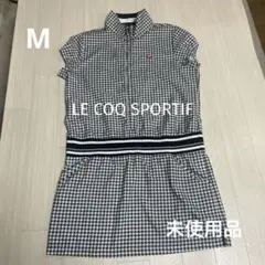 未使用品 ルコックスポルティフ レディース ゴルフ ナイロン ワンピース M
