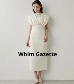【美品】Whim Gazette Vジャンスカワンピース