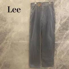 【美品】LEE ストライプ ヒッコリー デニム ウォバッシュデニム ワークパンツ