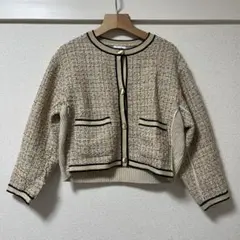 Ballsey ツイードカーディガン ベージュ系