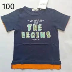 SLAP SLIP Tシャツ 100cm ネイビーのサムネイル