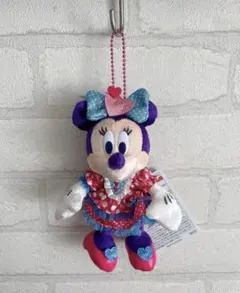 ミニー　ぬいぐるみバッジ　ディズニー　パルパルーザ　ファンダーランド　ミニパル⑤