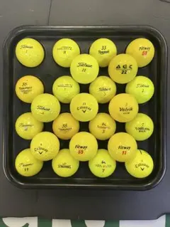 ロストボール　イエロー各種24球