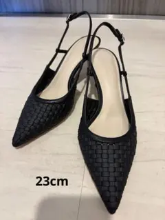 CHARLES & KEITH Woven Slingback Pumps