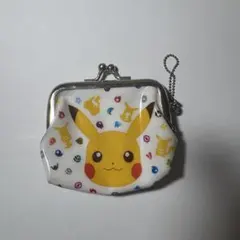 ポケモン　ピカチュウ　がま口ポーチ　財布　コインケース