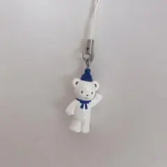 ファミリア ファミちゃん ストラップ キーホルダー 青い帽子 マスコットのサムネイル