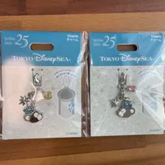 ディズニーシー 25周年 ジュビリー　チャーム ダッフィー　シェリーメイ