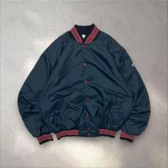 Rennoc80s〜90sUSA製ナイロンスタジャン短丈ジャケットキルティングのサムネイル