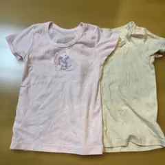未着用　西松屋　半袖肌着　100 2枚セット