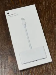 Apple純正　USB-C to VGA アダプター ホワイト