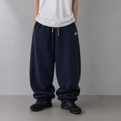 adidas Originals トレフォイル スウェットパンツ ネイビー