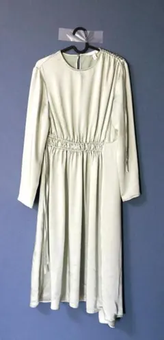 【ロング/カラードレス】ライトグリーン/H&M【サイズS～M】結婚式/パーティー