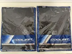 自重堂 クーレスト 85814 半袖ポロシャツ サイズEL ブラック 2枚セットのサムネイル