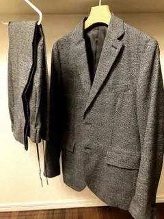 【WARDROBE SMART】DELEGANT サキソニー セットアップ　S