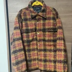 MLVINCE ツイード チェック シャツ ジャケット - メルカリ