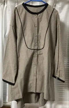 綿100% Aライン　チュニックシャツ　 未使用
