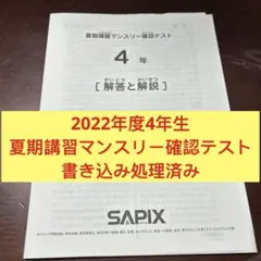 2026年最新】sapix 入室テスト 新2年の人気アイテム - メルカリ
