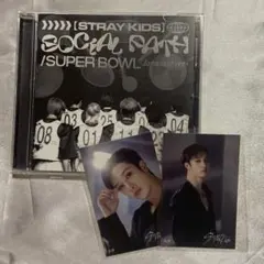 スキズ　CD Social Path バンチャン　ドムツ　ステッカー