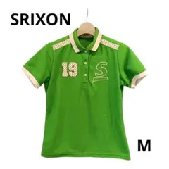 【美品】SRIXON スリクソン レディース　ゴルフ 半袖ポロシャツ Mのサムネイル