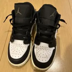 NIKE Jordan ローカットスニーカー 23cm カーキ