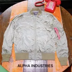 ALPHA INDUSTRIES MA-1 フライトジャケット 定番色 Mサイズのサムネイル