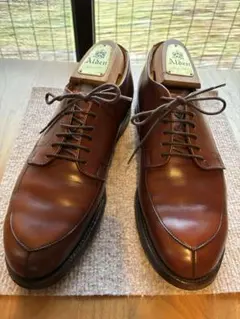 【良品良靴】ALDEN MODIFEDLASTタバコスエードプレーントゥ9h/D 良品良靴】ALDEN MODIFEDLASTタバコスエードプレーントゥ9h/D - メルカリ