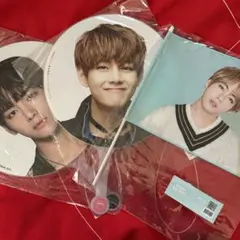 BTS 花様年華 うちわ テテ 防弾少年団(BTS) - BTS 防弾少年団 テヒョン V 花様年華 うちわの通販