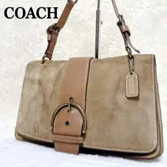 COACH Soho Suede Shoulder Accessory Bag