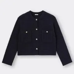 GU ダブルポケットニットジャケット