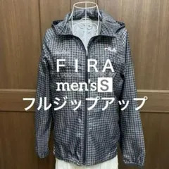美品【フィラ】フルジップウインドブレーカー 風避け ゴルフ シャカシャカ