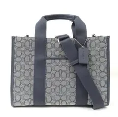 COACH SMITH コーチ スミス シグネチャー 2WAY ショルダーバッグ