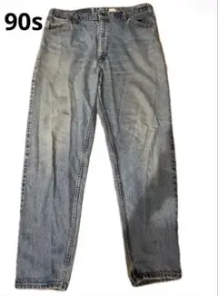 90s Levi’s オレンジタブ ヒゲ デニム ワイド テーパード 古着