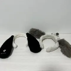 USJ スヌーピーカチューシャ 2点セット美品