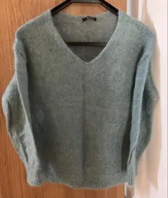 ROSSO トップス ニット 青緑 長袖 アーバンリサーチ ロッソ