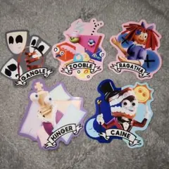 アメイジングデジタルサーカス ステッカー 5枚セット