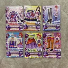 アイカツ トレーディングカード 6枚セット