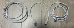 Lightningケーブル 3本セット USB-A、USB-C