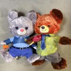 ディズニーストア ユニベアシティ ズートピア ニック ジュディ