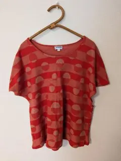 カットソー Tシャツ Jocomomola ホコモモラ オレンジ