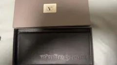 valentino garavani ダークブラウン 長財布